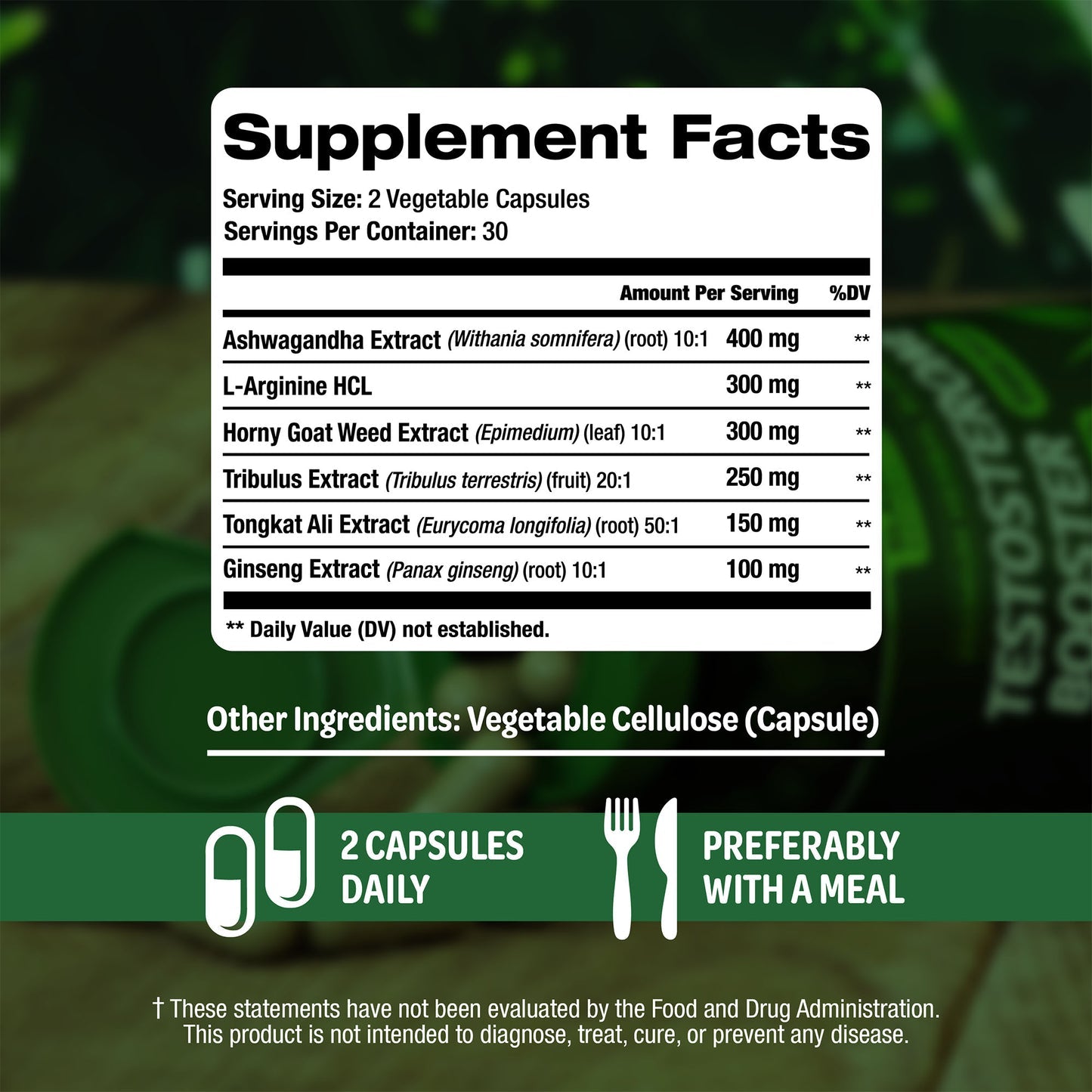 Testosterone Booster for Men Enhance Strength, Energy & Performance