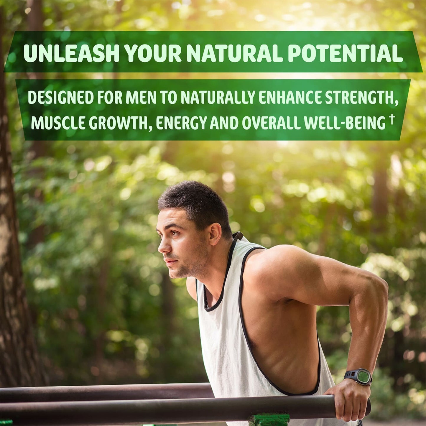 Testosterone Booster for Men Enhance Strength, Energy & Performance